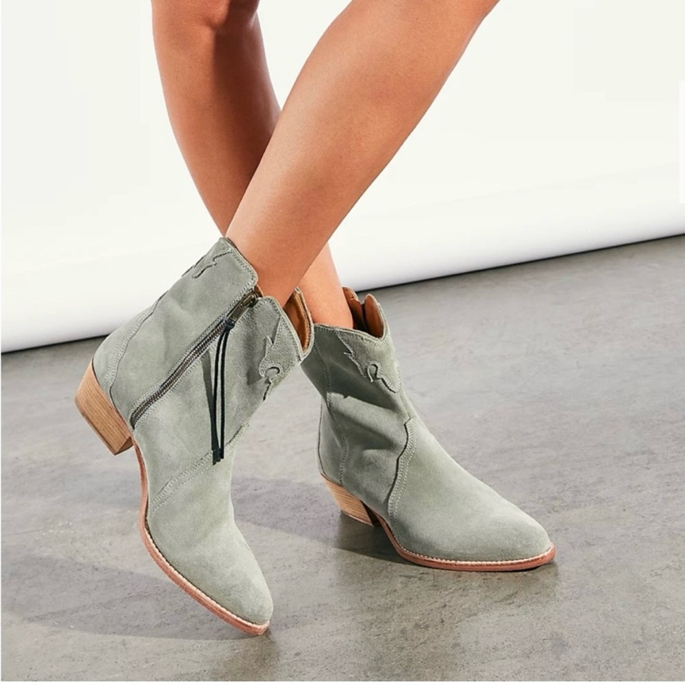 Free people suede booties